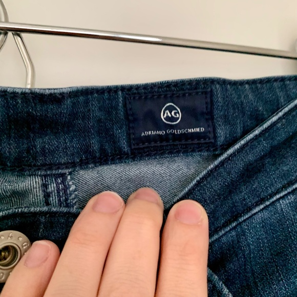 Anthropologie AG Abbey Mid-Rise Super Skinny Petite Jean - Picture 3 of 6